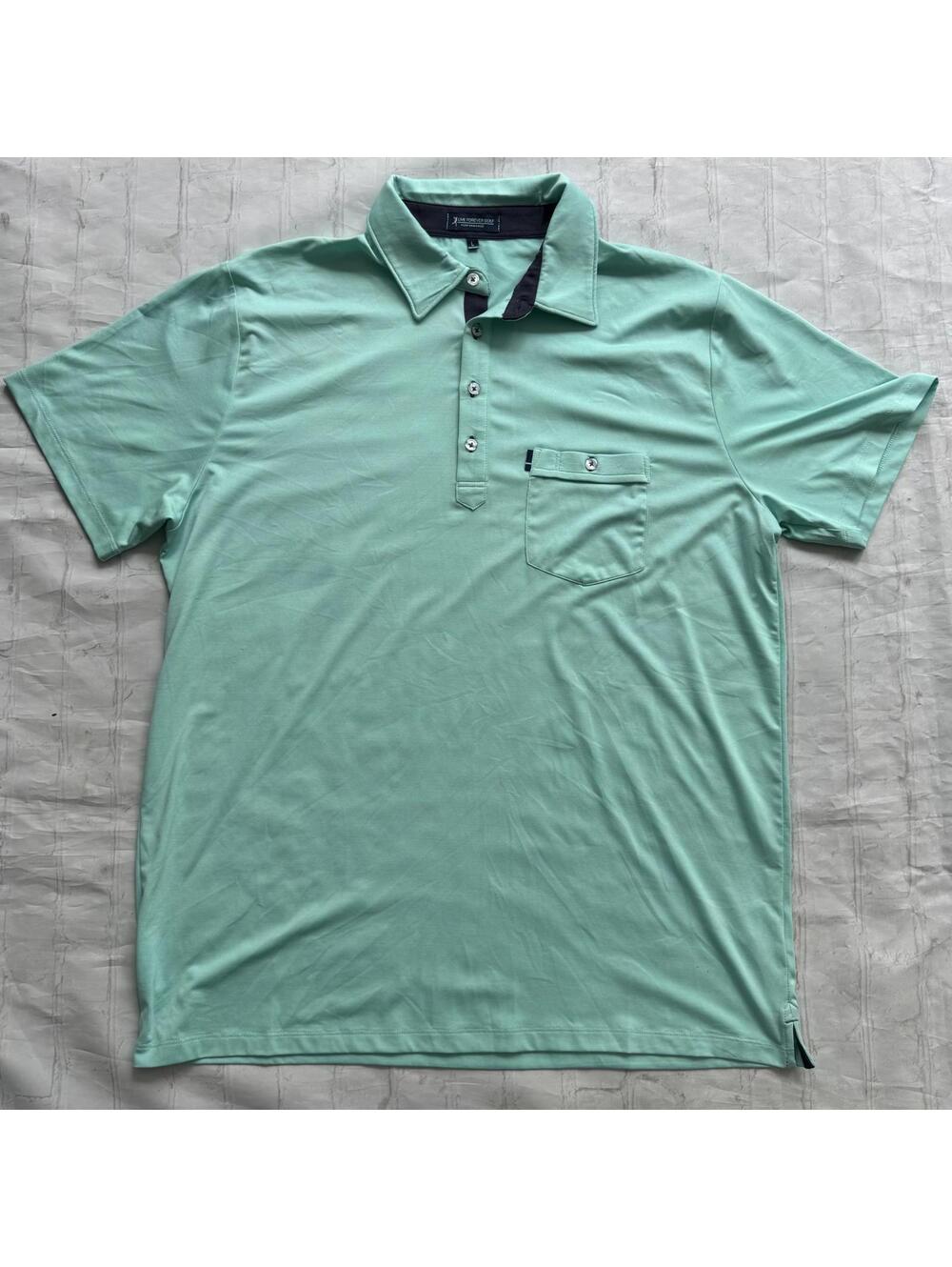 Golf Polo Shirt by Forever Golf - Size L - Mint Green